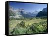 View East from Logan Pass, Glacier National Park, Montana, USA-Julian Pottage-Framed Stretched Canvas