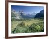 View East from Logan Pass, Glacier National Park, Montana, USA-Julian Pottage-Framed Photographic Print