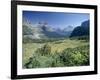 View East from Logan Pass, Glacier National Park, Montana, USA-Julian Pottage-Framed Photographic Print