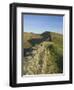 View East to Kings Hill, Hadrians Wall, UNESCO World Heritage Site, Northumbria National Park, Nort-James Emmerson-Framed Photographic Print