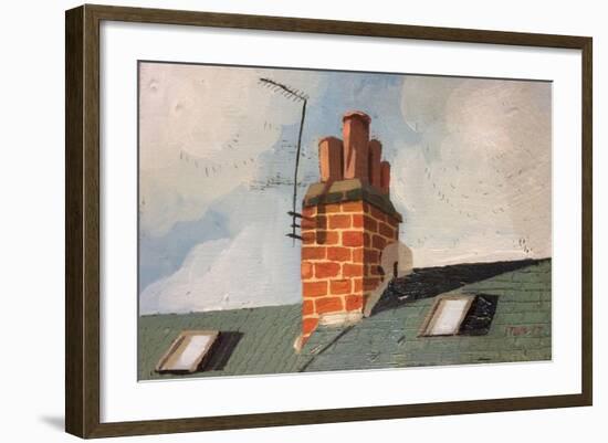 View from 38 Chesterfield Rd-Thomas MacGregor-Framed Giclee Print