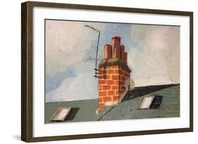 View from 38 Chesterfield Rd-Thomas MacGregor-Framed Giclee Print