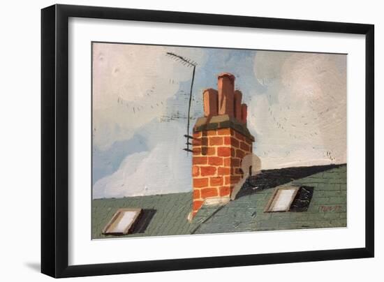 View from 38 Chesterfield Rd-Thomas MacGregor-Framed Giclee Print