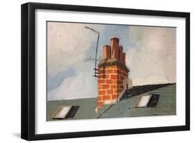 View from 38 Chesterfield Rd-Thomas MacGregor-Framed Giclee Print