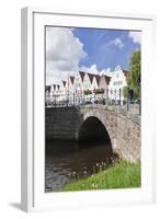 View from a Canal (Mittelburggraben) to the Market Square-Markus Lange-Framed Photographic Print