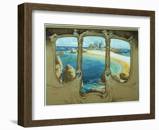 View from a Carriage Window-Frantisek Kupka-Framed Giclee Print