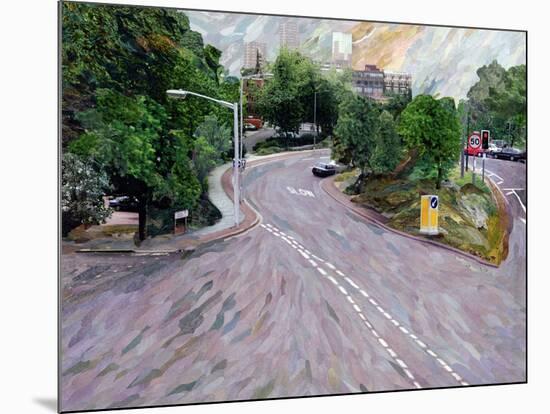 View from a Flyover-Ellen Golla-Mounted Giclee Print