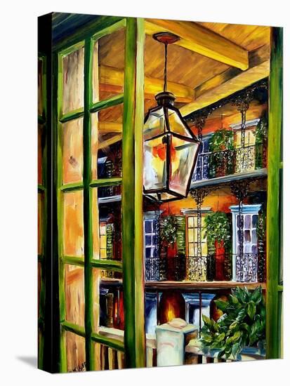 View from a French Quarter Balcony-Diane Millsap-Stretched Canvas