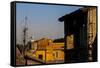 View from a Hotel, Rome, Italy-Françoise Gaujour-Framed Stretched Canvas