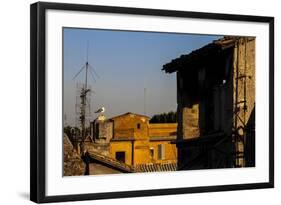 View from a Hotel, Rome, Italy-Françoise Gaujour-Framed Photographic Print