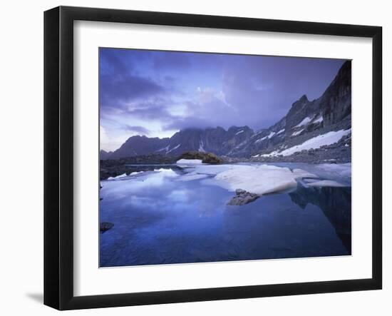 View from a Plateau under Breche De Roland to the Cirque De Gavarnie, Pyrenees, France, October-Popp-Hackner-Framed Photographic Print