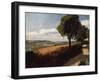 View from a Road Leading to East Bergholt-John Constable-Framed Giclee Print