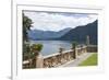 View from a Terrace, Villa Barbonella, Lake Como, Italian Lakes, Lombardy, Italy, Europe-James Emmerson-Framed Photographic Print