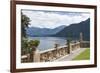 View from a Terrace, Villa Barbonella, Lake Como, Italian Lakes, Lombardy, Italy, Europe-James Emmerson-Framed Photographic Print