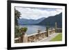 View from a Terrace, Villa Barbonella, Lake Como, Italian Lakes, Lombardy, Italy, Europe-James Emmerson-Framed Photographic Print