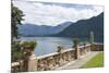 View from a Terrace, Villa Barbonella, Lake Como, Italian Lakes, Lombardy, Italy, Europe-James Emmerson-Mounted Photographic Print