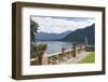 View from a Terrace, Villa Barbonella, Lake Como, Italian Lakes, Lombardy, Italy, Europe-James Emmerson-Framed Photographic Print