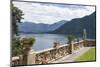 View from a Terrace, Villa Barbonella, Lake Como, Italian Lakes, Lombardy, Italy, Europe-James Emmerson-Mounted Photographic Print