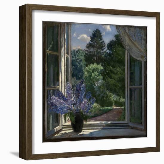 View from a Window, 1939-Stanislav Yulianovich Zhukovsky-Framed Giclee Print