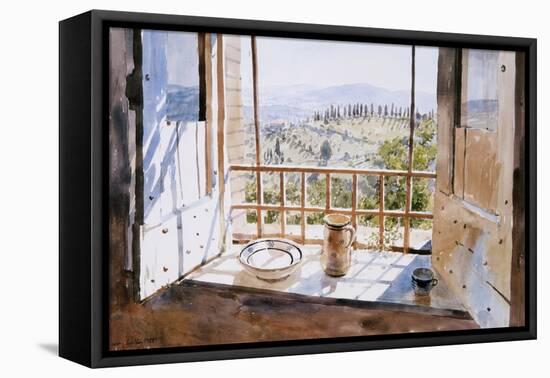 View from a Window, 1988-Lucy Willis-Framed Stretched Canvas