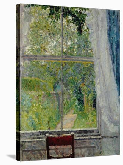 View from a Window-Spencer Frederick Gore-Stretched Canvas