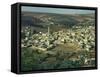 View from Above of Palestinian Village of Gilboa, Mount Gilboa, Palestinian Authority, Palestine-Eitan Simanor-Framed Stretched Canvas