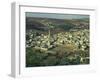 View from Above of Palestinian Village of Gilboa, Mount Gilboa, Palestinian Authority, Palestine-Eitan Simanor-Framed Photographic Print