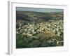 View from Above of Palestinian Village of Gilboa, Mount Gilboa, Palestinian Authority, Palestine-Eitan Simanor-Framed Photographic Print