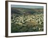 View from Above of Palestinian Village of Gilboa, Mount Gilboa, Palestinian Authority, Palestine-Eitan Simanor-Framed Photographic Print