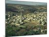 View from Above of Palestinian Village of Gilboa, Mount Gilboa, Palestinian Authority, Palestine-Eitan Simanor-Mounted Photographic Print
