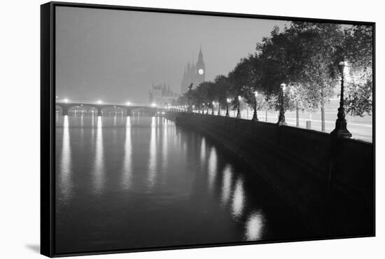 View from across Westminister Bridge-Philip Gendreau-Framed Stretched Canvas