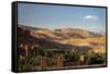 View from Ait Ben Haddou, UNESCO World Heritage Site, Ourzazate, Morocco, Africa-Kymri Wilt-Framed Stretched Canvas