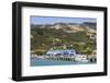 View from Akaroa Harbour to the Main Wharf, Akaroa, Banks Peninsula, Canterbury, South Island, New -Ruth Tomlinson-Framed Photographic Print