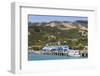 View from Akaroa Harbour to the Main Wharf, Akaroa, Banks Peninsula, Canterbury, South Island, New -Ruth Tomlinson-Framed Photographic Print