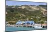 View from Akaroa Harbour to the Main Wharf, Akaroa, Banks Peninsula, Canterbury, South Island, New -Ruth Tomlinson-Mounted Photographic Print