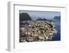 View from Aksla Hill over Alesund and Surrounding Waters, More Og Romsdal, Norway-Eleanor Scriven-Framed Photographic Print