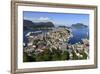 View from Aksla Hill over Alesund, More Og Romsdal, Norway, Scandinavia, Europe-Eleanor-Framed Photographic Print
