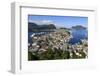 View from Aksla Hill over Alesund, More Og Romsdal, Norway, Scandinavia, Europe-Eleanor-Framed Photographic Print