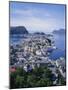 View from Aksla Over Alesund, Romsdal, Norway, Scandinavia, Europe-Geoff Renner-Mounted Photographic Print