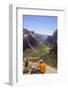 View from Angels Landing, Zion National Park, Utah, United States of America, North America-Gary Cook-Framed Photographic Print