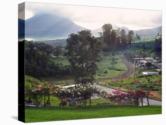 View from Arenal Vista Lodge, Alajuela, Costa Rica-Charles Sleicher-Stretched Canvas