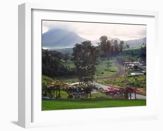 View from Arenal Vista Lodge, Alajuela, Costa Rica-Charles Sleicher-Framed Premium Photographic Print