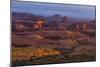 View from Atop Hunt's Mesa in Monument Valley Tribal Park of the Navajo Nation, Arizona and Utah-Jerry Ginsberg-Mounted Photographic Print