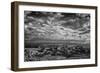 View from Atop Hunt's Mesa in Monument Valley Tribal Park of the Navajo Nation, Arizona and Utah-Jerry Ginsberg-Framed Photographic Print