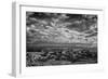 View from Atop Hunt's Mesa in Monument Valley Tribal Park of the Navajo Nation, Arizona and Utah-Jerry Ginsberg-Framed Photographic Print