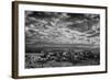 View from Atop Hunt's Mesa in Monument Valley Tribal Park of the Navajo Nation, Arizona and Utah-Jerry Ginsberg-Framed Photographic Print