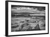 View from Atop Hunt's Mesa in Monument Valley Tribal Park of the Navajo Nation, Az-Jerry Ginsberg-Framed Photographic Print