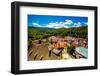 View from Atop Loket Castle in the Village of Loket in Karlovy Vary, Bohemia, Czech Republic-Laura Grier-Framed Photographic Print