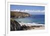 View from Baie Des Trepasses to the Lighthouse at Pointe Du Raz and the Isle De Sein-Markus Lange-Framed Photographic Print