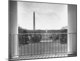 View from Balcony of the White House-Thomas D^ Mcavoy-Mounted Photographic Print